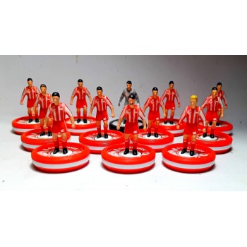 Subbuteo Andrew Table Soccer Olympiacos 1980-81 on WSB Professional bases